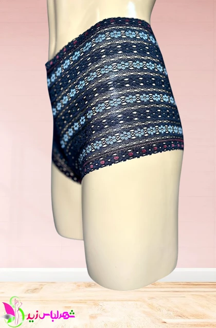 شورت گیپوری جنیفری طرح دار