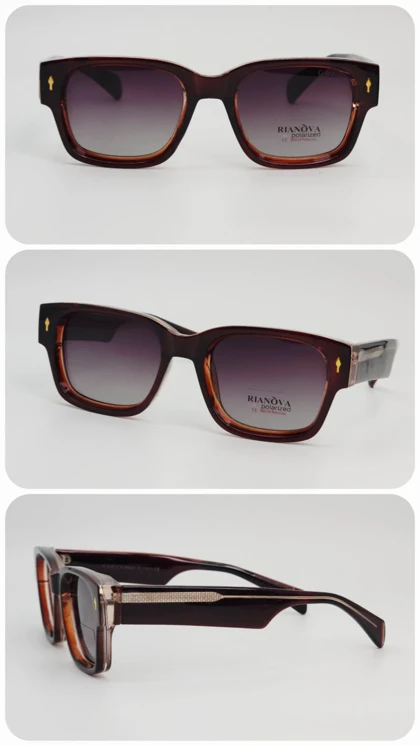 عینک آفتابی زنانه گوچی Gucci RN9024 پلاریزه و ضد اشعه UV400 ایتالیایی Rianova
