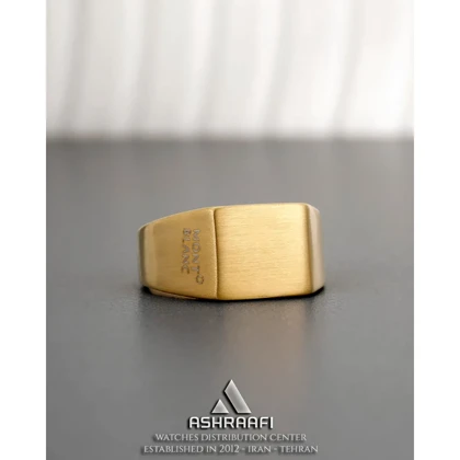 انگشتر مردانه مون بلان Mont Blanc Square Ring G1