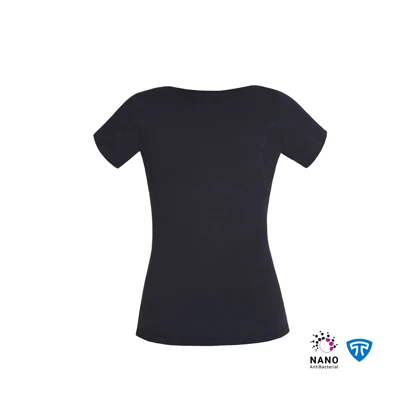 تیشرت نانو آنتی باکتریال ضدتعریق زنانه مشکی
