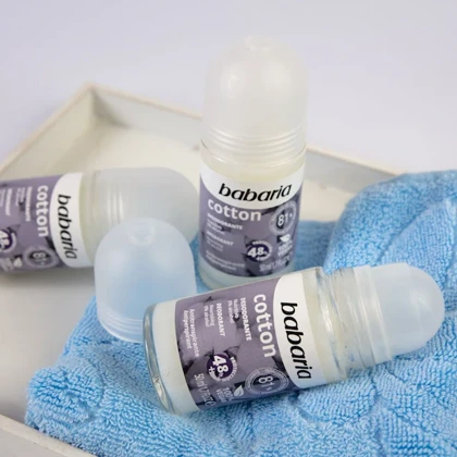 مام ضد تعریق و ضد بو Babaria حجم 50 میلی‌لیتر