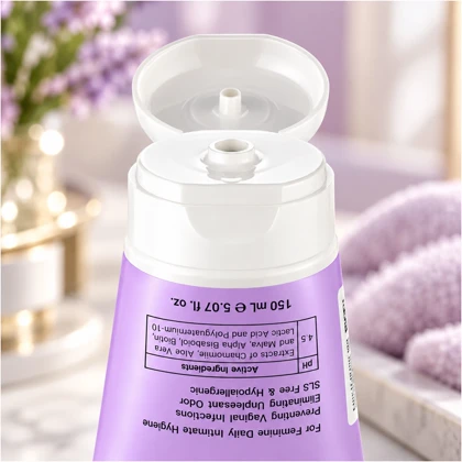 ژل بهداشتی بانوان لافارر مدل Genital Clensing Gel1 مناسب انواع پوست 150ml