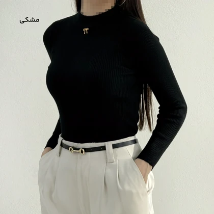 بلوز بافت زنانه پاپیون | آی بولک