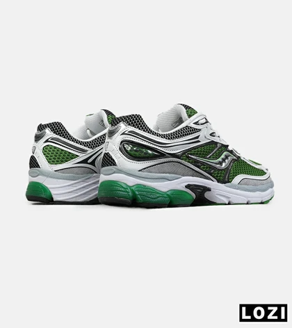 کفش کتانی مردانه و زنانه سبز Saucony pro grid omni 8 مدل 8900