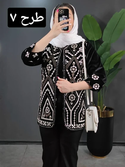 کت مزونی مخمل کد 1546