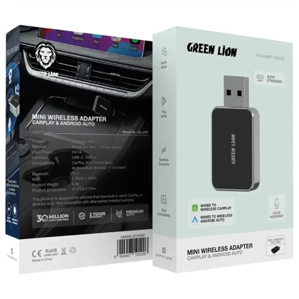 اندروید باکس و apple carplay گرین لاین Green Lion مدل GL-CP7