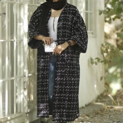 مانتو زنانه بهاره شانل ترک عیدانه