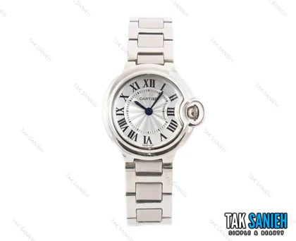 ساعت کارتیر بالن بلو زنانه نقره ای اسمال Cartier-2053-L