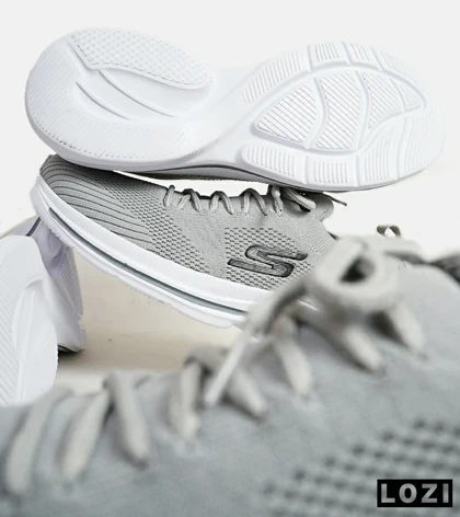 کفش کتانی طبی ورزشی طوسی SKECHERS GHOST