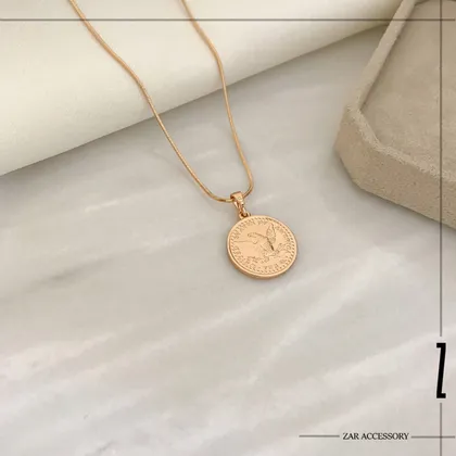 گردن‌بند زنانه سکه