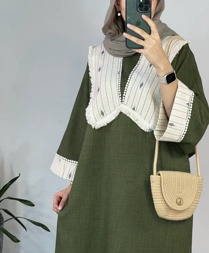 مانتو بلند مزونی ماهین