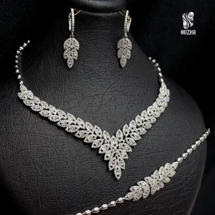 سرویس نقره زنانه کدsnz1052