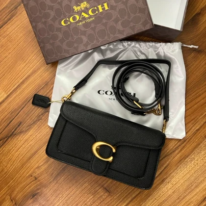 کیف رودوشی مشکی کوچ Coach