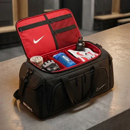 ساک ورزشی تفکیکی نایکی (مستر کوالیتی) مدل 3 کاره 60 سانتی عایق غذا (47)