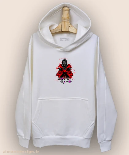 هودی مردانه و زنانه طرح اسکویید گیم کد 881