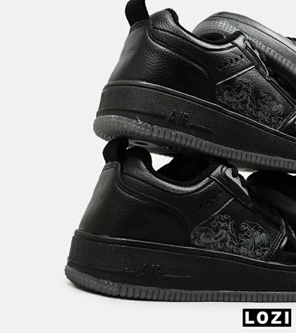 کفش کتانی مردانه مشکی NIKE AirForce Draw