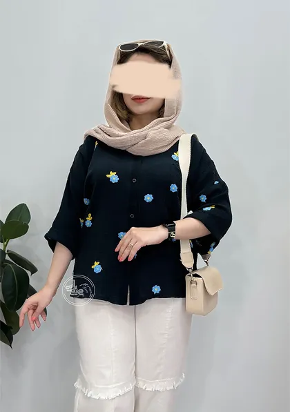 شومیز گلدوزی
