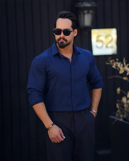 پیراهن پاییزه باکسی مردانه