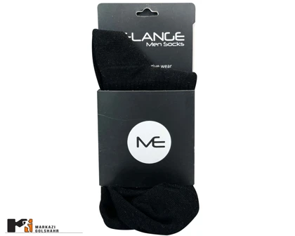 جوراب نیم ساق مردانه ملانژ کد 2007480
