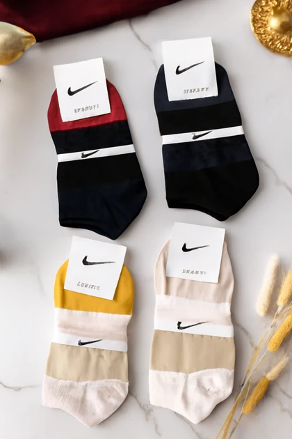 تولیدی جوراب مچی فانتزی 12 جفتی برند نایکی