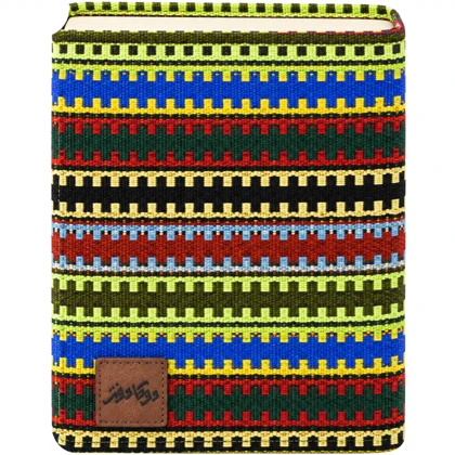 دفترچه یادداشت دوکادفتر مدل 140-142 جلد پارچه ای طرح جاجیم