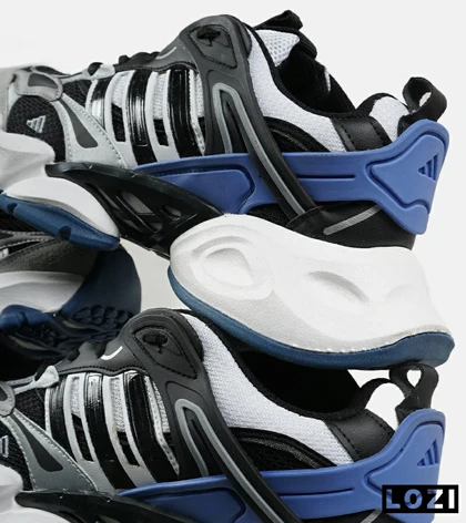 کفش کتانی مردانه و زنانه سفید مشکی آبی ADIDAS performance x9000l4 مدل 7355