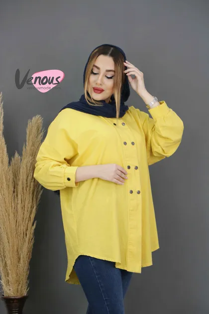 مانتو لینن ده دکمه