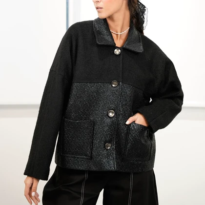 پالتو کوتاه پشمی