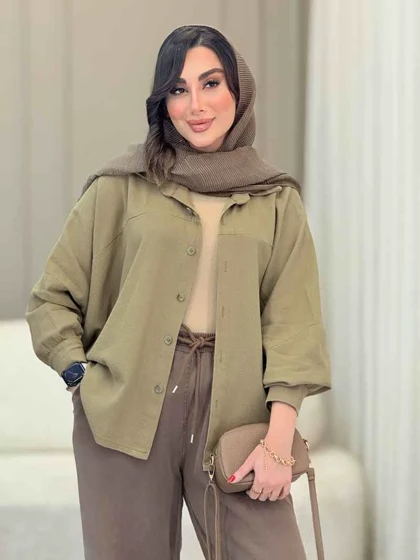 مانتو پانچ برش‌دار