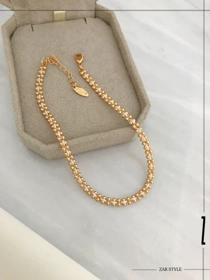 پابند توپی نواری رنگی