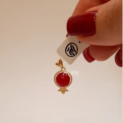 آویز سوارسکی انار-کد 202