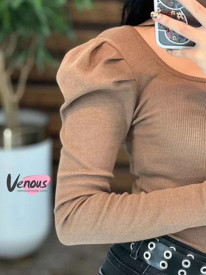 بادی کبریتی آستین پفی