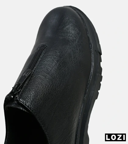 کفش کتانی مردانه مشکی BERSHKA