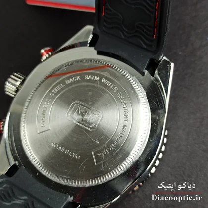 ساعت مچی مردانه اورجینال موتور ژاپن برند مینی فوکوس سه موتور مدل Mf0426G.03 بند چرم
