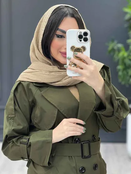 بارانی شش دکمه ژیله گرد