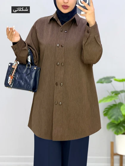 مانتو جلودکمه کارتیر ستوده کد 9574031