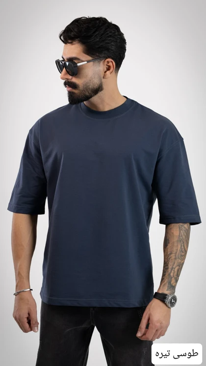 تیشرت مردانه بیسیک رامون_کد4629