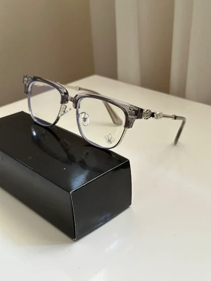 عینک کلاب مستر کروم هارتز کد 555 Chrome Hearts