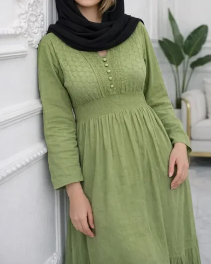 ساحلی سلن آستین بلند هندی 824