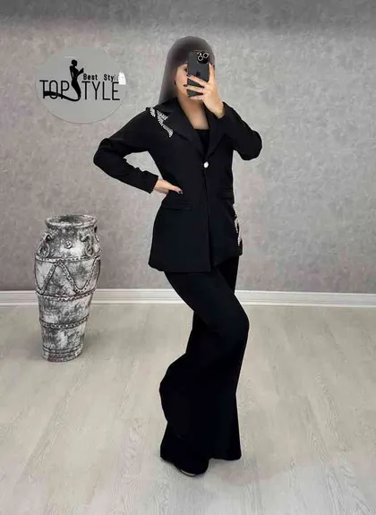 کت نگین‌دار برگی : 8597
