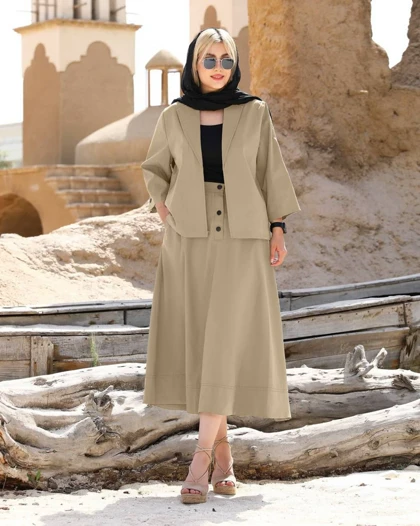 ست کت دامن زنانه بیتا کد 716