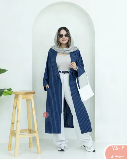 مانتو دانشجویی دیپلمات 7502