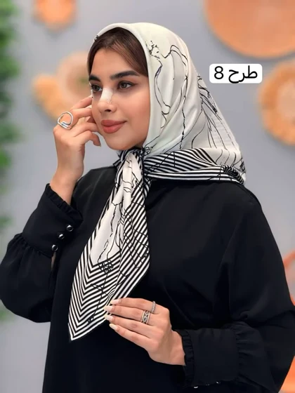 3265-روسری ابریشم وارداتی