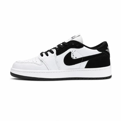 کفش و کتانی مردانه مدل نایک ترویس NIKE TRAVIS رنگ سفید مشکی کد 30247
