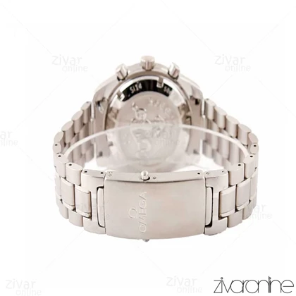 ساعت امگا اسپیدمستر مردانه سه موتوره صفحه مشکی 103065