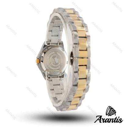 ساعت زنانه سیکو Diamond سیلور طلایی w-10203