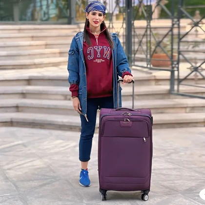 چمدان سایز متوسط فوروارد Forward مدل FCLT40127 MEDIUM (به همراه کاور باران - کاور کت - جاکفشی - کیف آرایشی)