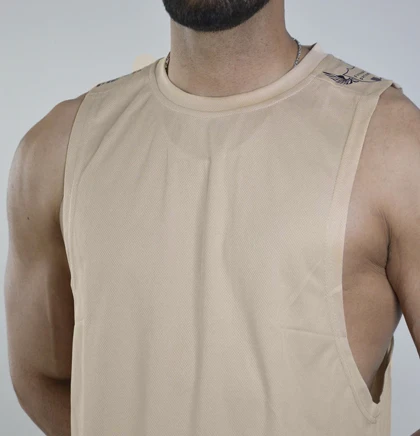 رکابی اور سایز مردانه فیتنس پارتنر مدل 1311 کرم