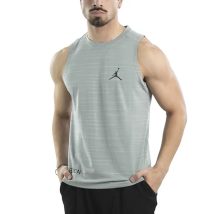 رکابی رانینگ ورزشی مردانه جردن مدل V816-5 طوسی روشن