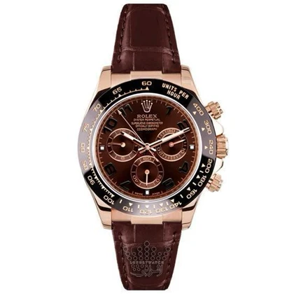 رولکس دیتونا قهوه‌ای رنگ مردانه ROLEX Daytona D17